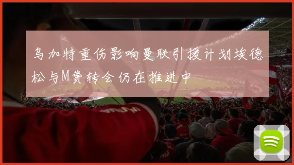 乌加特重伤影响曼联引援计划埃德松与M费转会仍在推进中
